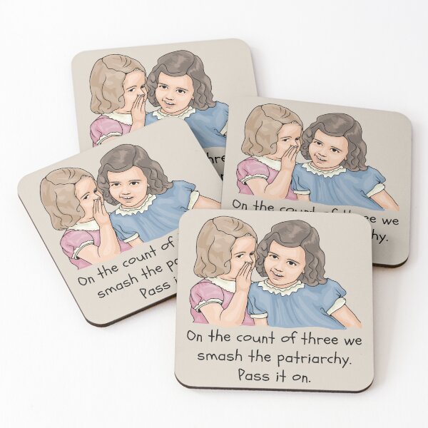 Item preview, On The Count Of Three We Smash The Patriarchy designed and sold by Unhinged Heather.