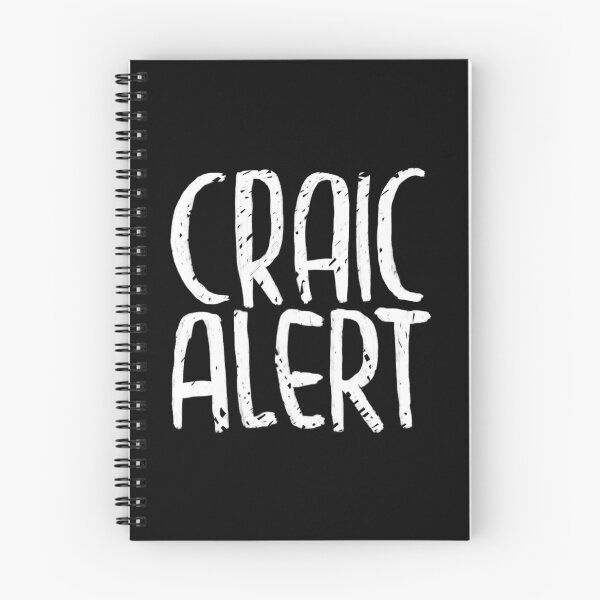 Item preview, Funny Irish, craic alert designed and sold by badlydrawnbabe.