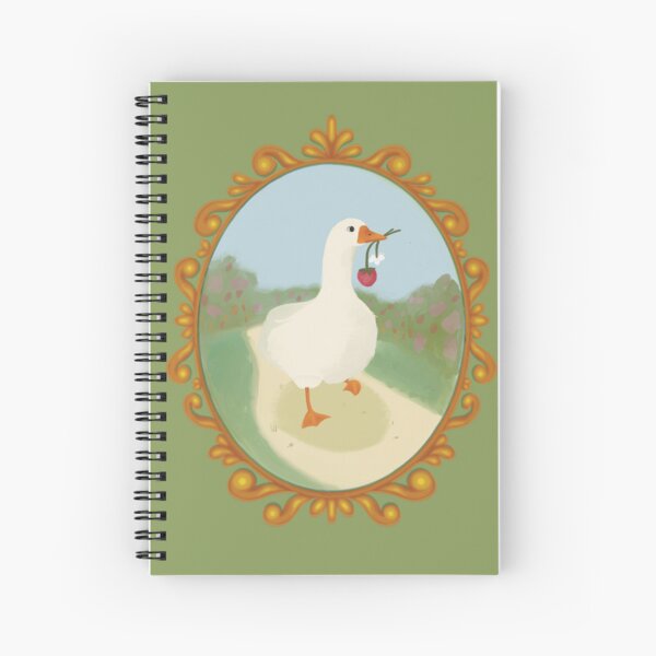 Item preview, Framed Goose with Strawberry designed and sold by cozypersimmon.