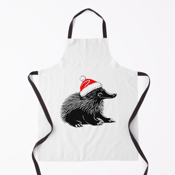 Item preview, Echidna in Christmas Hat designed and sold by JollyCritters.