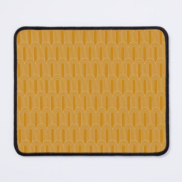 Item preview, Art Deco Pattern 14 - Off-White on Deco Gold designed and sold by elektronen.