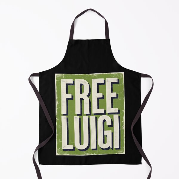 Item preview, Authentic Green, Distressed Trending “FREE LUIGI” (Mangione) designed and sold by Mr-Right-On.