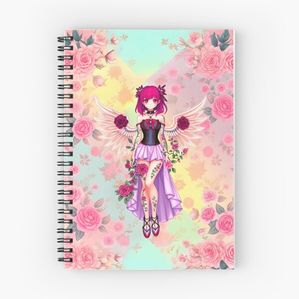Item preview, PINK ROSES ANIME ANGEL GIRL COQUETTE GIRLY AESTHETIC designed and sold by Arts4U.