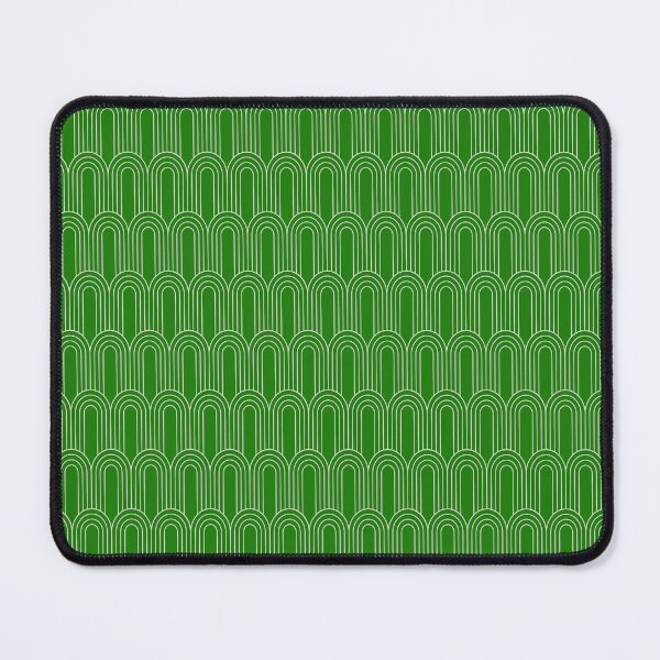 Item preview, Art Deco Pattern 14 - Off-White on Forest Green designed and sold by elektronen.