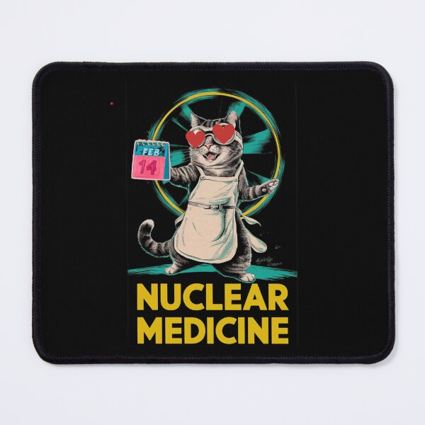 Item preview, nuclear medicine, funny cat nuclear medicine, valentine's day, designed and sold by By-LuQuiRRis.