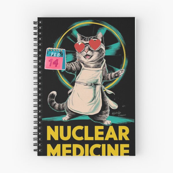 Artikelvorschau, Nuklearmedizin, lustige Katze Nuklearmedizin, Valentinstag, entworfen und verkauft von By-LuQuiRRis.