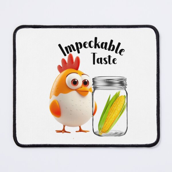 Item preview, Impeckable Taste Funny Gifts With Chicken And Corn in Jar designed and sold by kassiekewl.