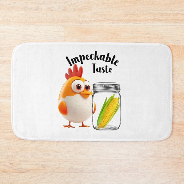 Item preview, Impeckable Taste Funny Gifts With Chicken And Corn in Jar designed and sold by kassiekewl.