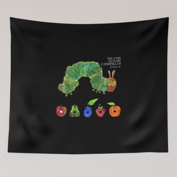 Item preview, Vintage Eat The Rich Hungry Cute Caterpillar Worm Tee T-Shirt designed and sold by Larcossee ⭐⭐⭐⭐⭐.