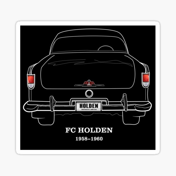 Item preview, 1958 FC Holden Rear End designed and sold by Toz-art.