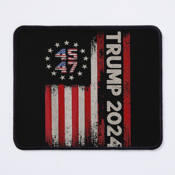 Item preview, 45 47 Donald Trump 2024 American Flag 2024 Election T-Shirt designed and sold by Larcossee ⭐⭐⭐⭐⭐.