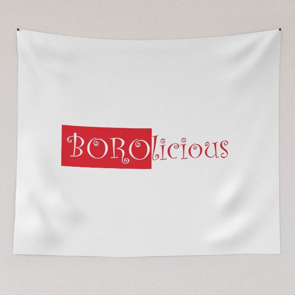 Item preview, Super Boro - licious Middlesbrough Football Club Borolicious White background designed and sold by Logo-A-GoGo.