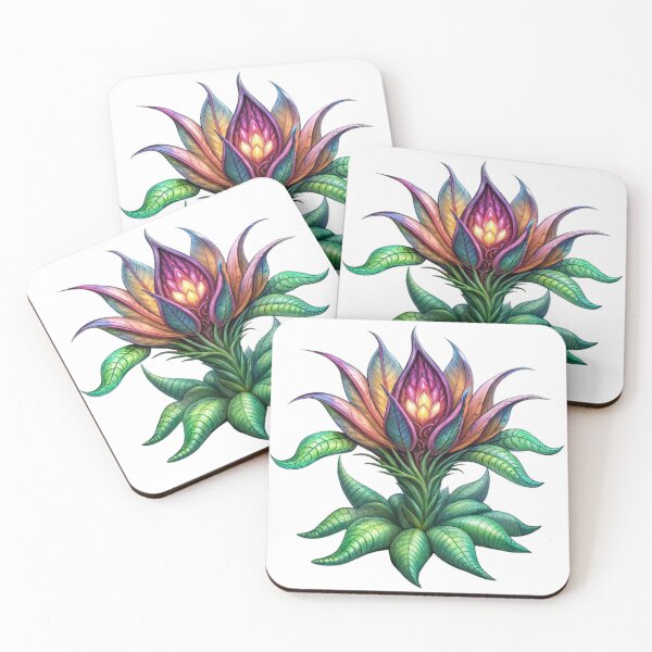 Item preview, Vibrant Flower with Glowing Center and Intricate Petals designed and sold by Creative88Art.