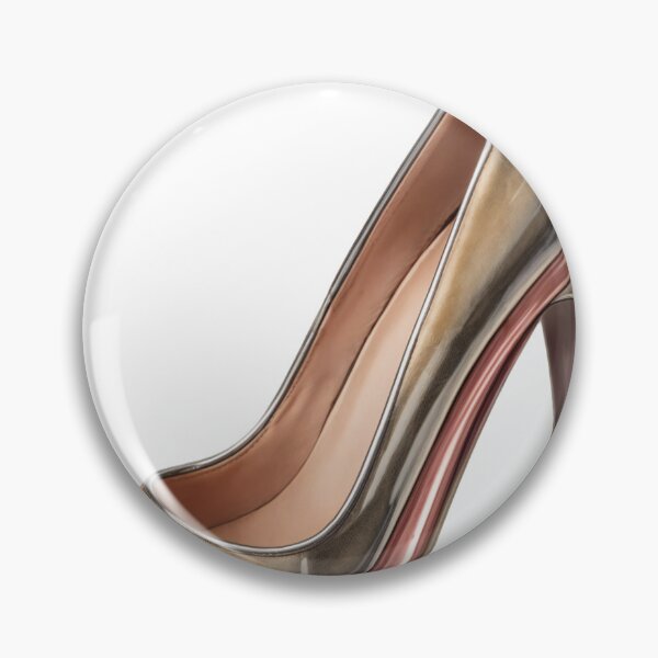Item preview, Metallic High Heeled Shoe with Gold and Rose Gold Gradient designed and sold by Creative88Art.