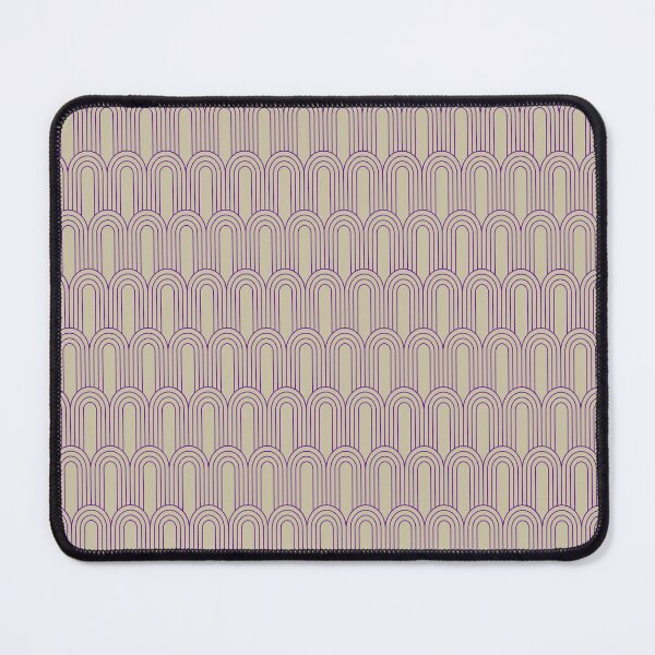 Item preview, Art Deco Pattern 14 - Romantic Purple on Off-White designed and sold by elektronen.