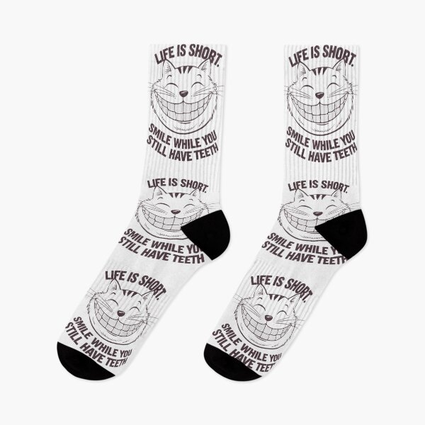 Item preview, Life Is Short. Smile While You Still Have Teeth designed and sold by OskarArts.