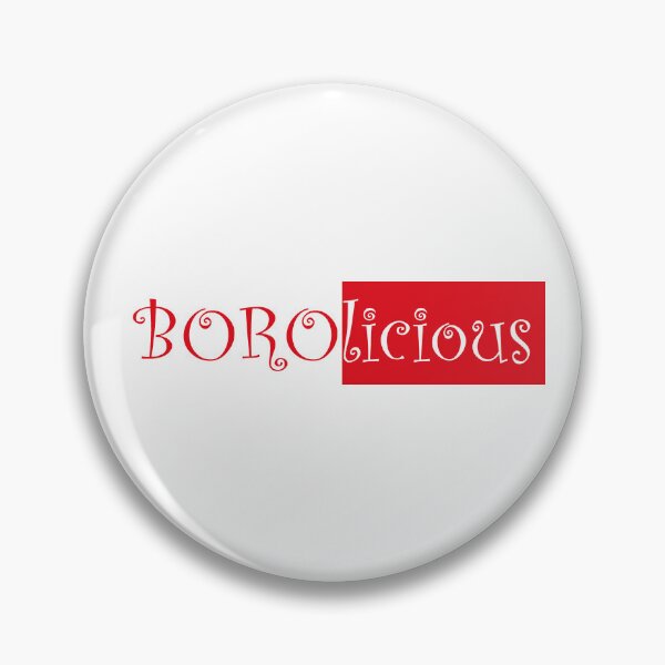 Item preview, Super Boro - licious Middlesbrough Football Club Borolicious R on White background designed and sold by Logo-A-GoGo.