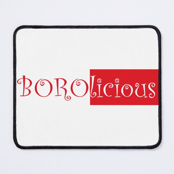 Item preview, Super Boro - licious Middlesbrough Football Club Borolicious R on White background designed and sold by Logo-A-GoGo.