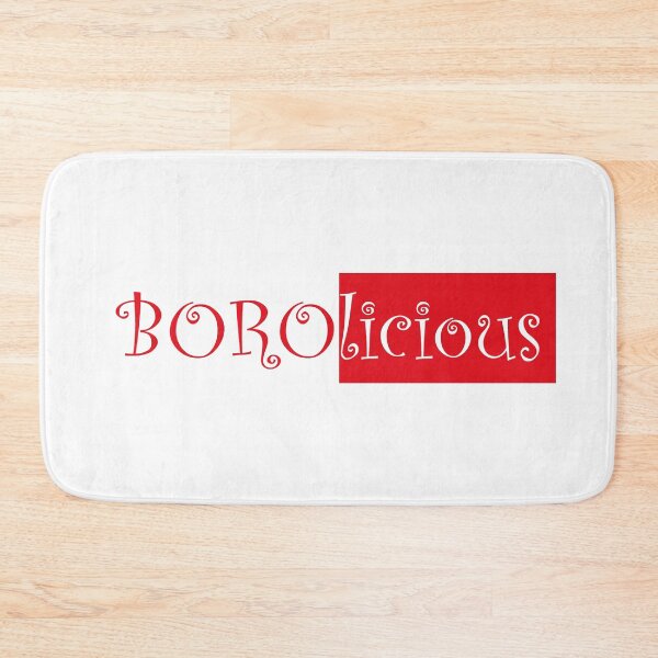 Item preview, Super Boro - licious Middlesbrough Football Club Borolicious R on White background designed and sold by Logo-A-GoGo.
