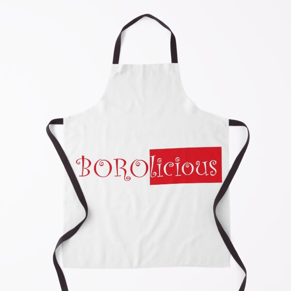 Item preview, Super Boro - licious Middlesbrough Football Club Borolicious R on White background designed and sold by Logo-A-GoGo.