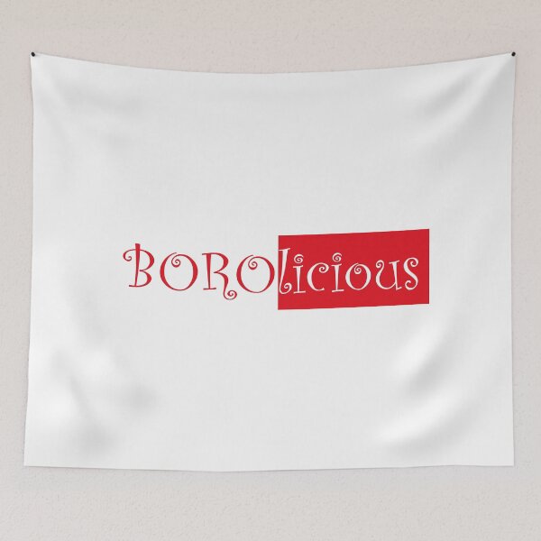 Item preview, Super Boro - licious Middlesbrough Football Club Borolicious R on White background designed and sold by Logo-A-GoGo.