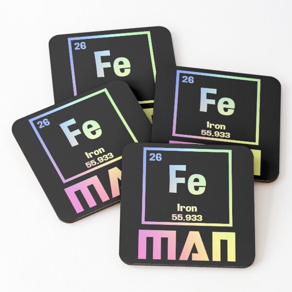 Item preview, FE Man Periodic Table Iron - Funny Science designed and sold by ScienceCorner.