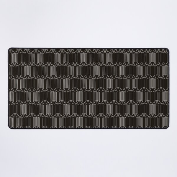 Item preview, Art Deco Pattern 14 - Spanish Gray on Black designed and sold by elektronen.