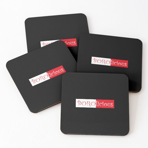 Item preview, Super Boro - licious Middlesbrough Football Club Borolicious White on Black designed and sold by Logo-A-GoGo.