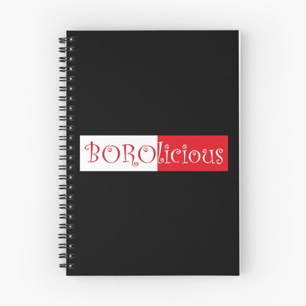 Item preview, Super Boro - licious Middlesbrough Football Club Borolicious White on Black designed and sold by Logo-A-GoGo.