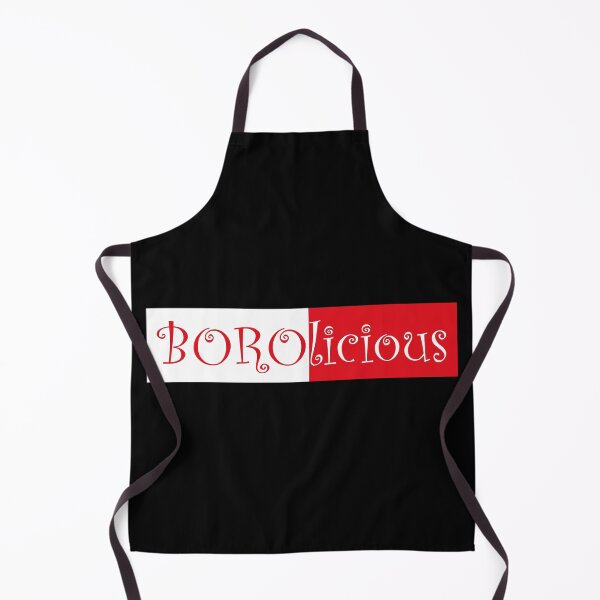 Item preview, Super Boro - licious Middlesbrough Football Club Borolicious White on Black designed and sold by Logo-A-GoGo.