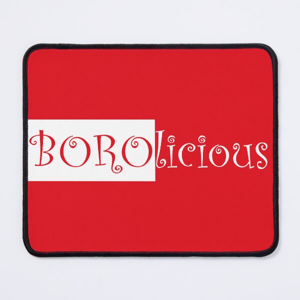 Item preview, Super Boro - licious Middlesbrough Football Club Borolicious White on Red designed and sold by Logo-A-GoGo.