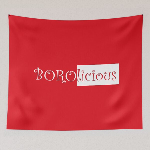 Item preview, Super Boro - licious Middlesbrough Football Club Borolicious Red background designed and sold by Logo-A-GoGo.