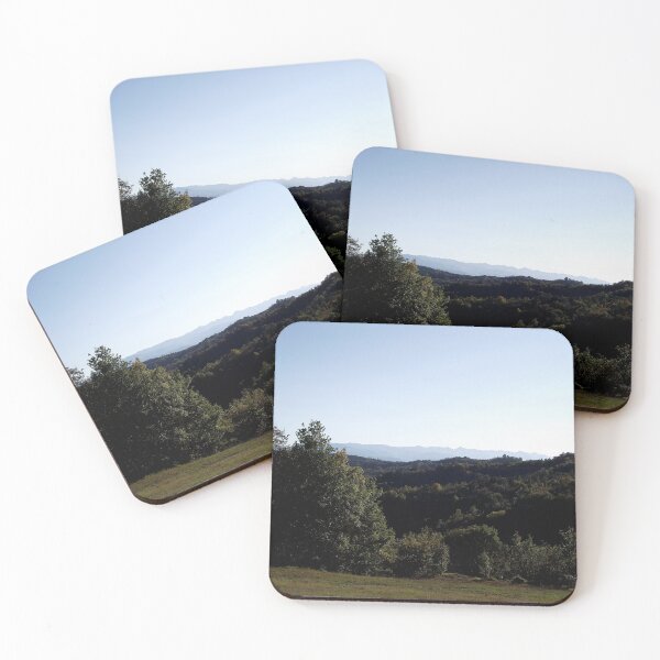 Item preview, Woody Forest with Mountain View designed and sold by Quoppidou.