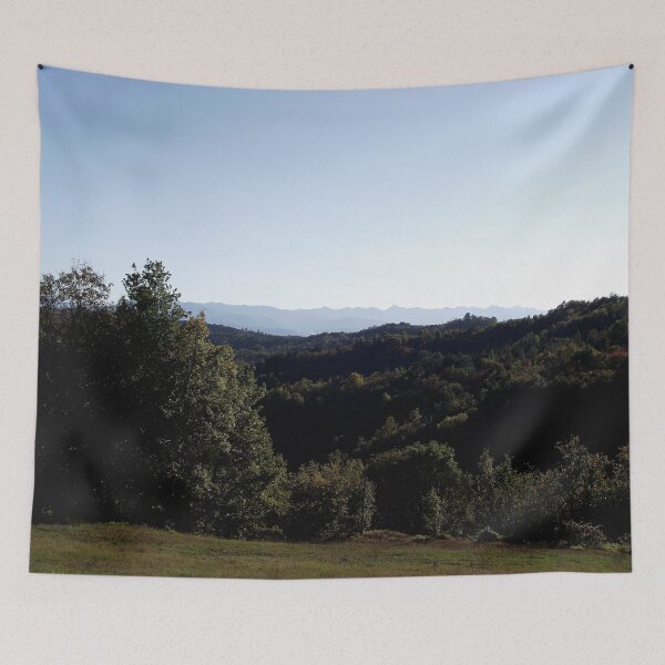 Item preview, Woody Forest with Mountain View designed and sold by Quoppidou.