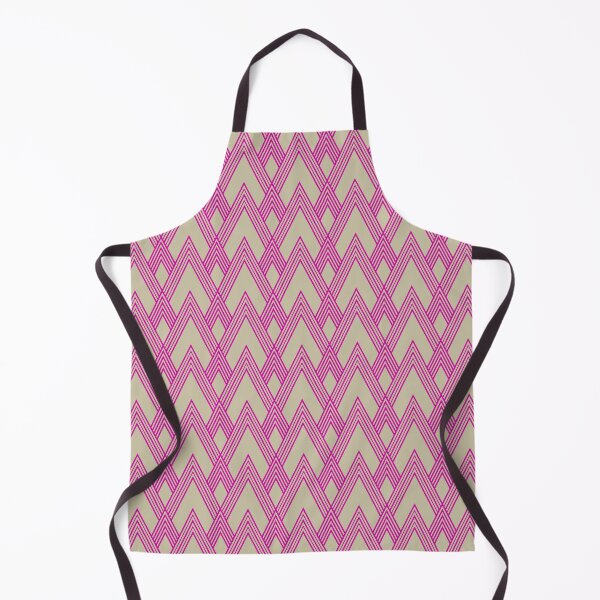 Item preview, Art Deco Pattern 16 - Bold Magenta on Off-White designed and sold by elektronen.