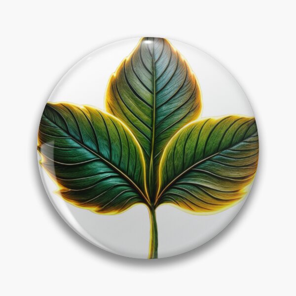 Item preview, Tri Lobed Leaf with Gradient Colors on transparent Background designed and sold by Creative88Art.