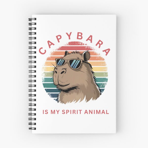 Item preview, Capybara is my spirit animal, blasphemous, funny sarcastic designed and sold by FunnyShop4you.