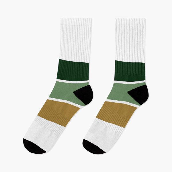 Item preview, Three Classic Stripes - Forest greens and brown designed and sold by AbstractIdeas.