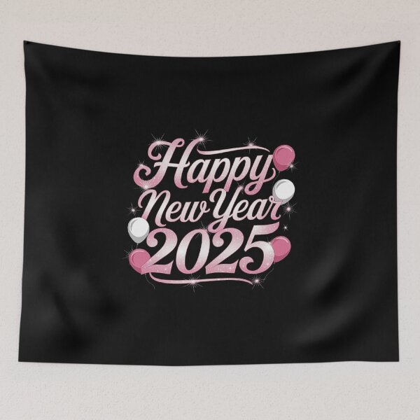Item preview, Happy New Year 2025 Celebration Design-For Men & Women & Girls designed and sold by love3617.