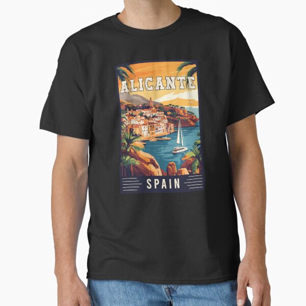 Item preview, Explore Mediterranean Charm of Alicante in Spain - Travel Art designed and sold by turtlestart.