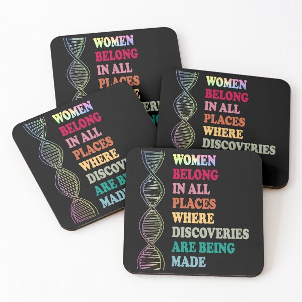 Item preview, Women Belong in Science, Feminist and STEM Girl Empowerment designed and sold by ScienceCorner.