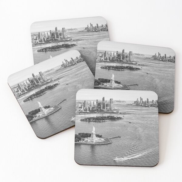 Item preview, Lady Liberty on The Hudson - in black & white designed and sold by KGrainger-Photo.