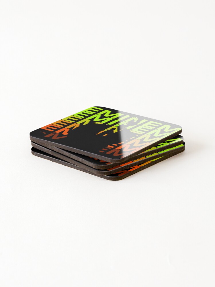 Thumbnail 4 of 5, Coasters (Set of 4), Detroit Rapper designed and sold by Dyl0098.
