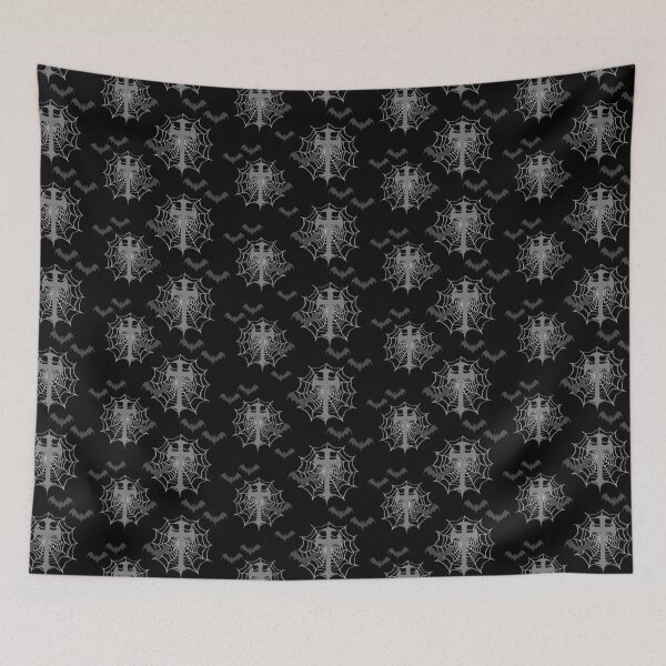 Item preview, spider web, bats, goth designed and sold by Kirei-Lily.