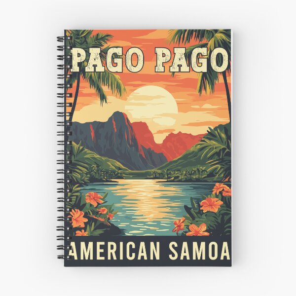 Item preview, Explora el paraíso de Pago Pago en Samoa Americana - Travel Art designed and sold by turtlestart.