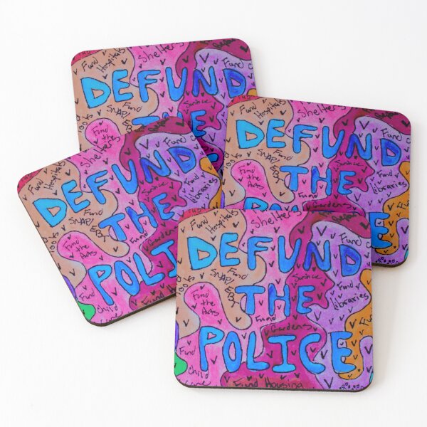 Item preview, Defund The Police designed and sold by M$. Rebel Kitty Kunzite  The Glitter Alchemist.