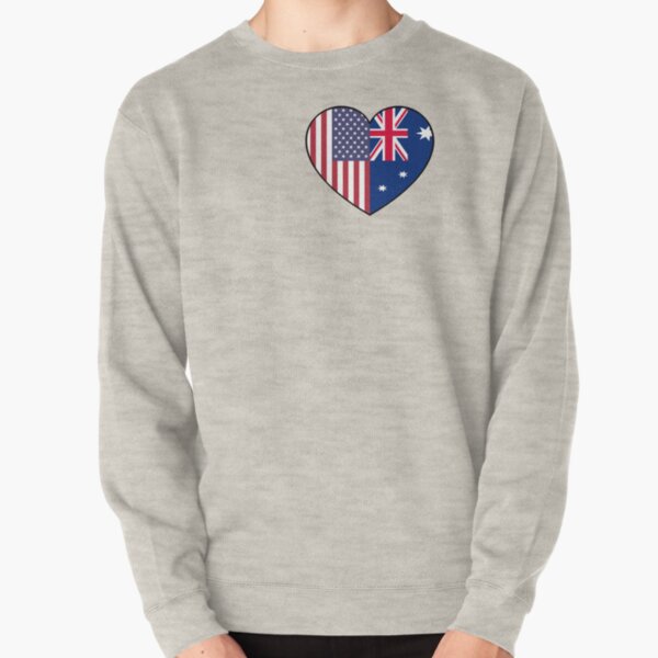 USA & AUS Pullover Sweatshirt