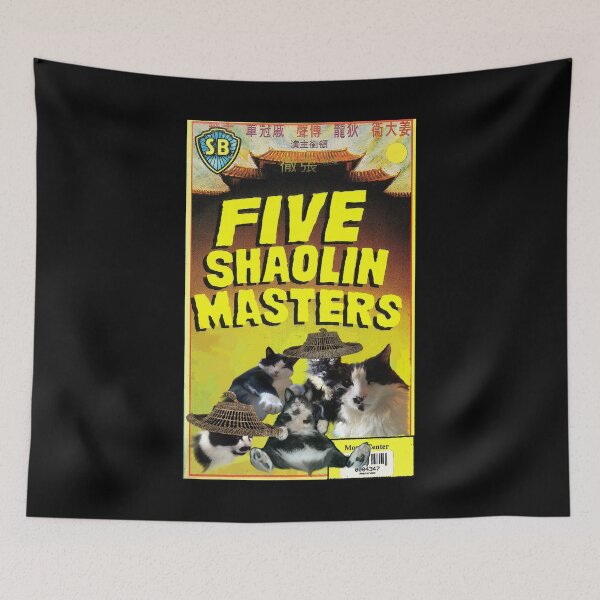 Item preview, Five Shaolin Masters designed and sold by 300Spikes.
