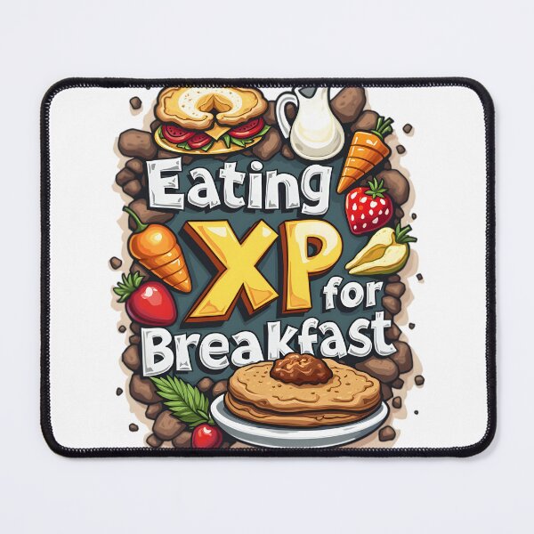 Item preview, eating xp for breakfast designed and sold by Ismartista.
