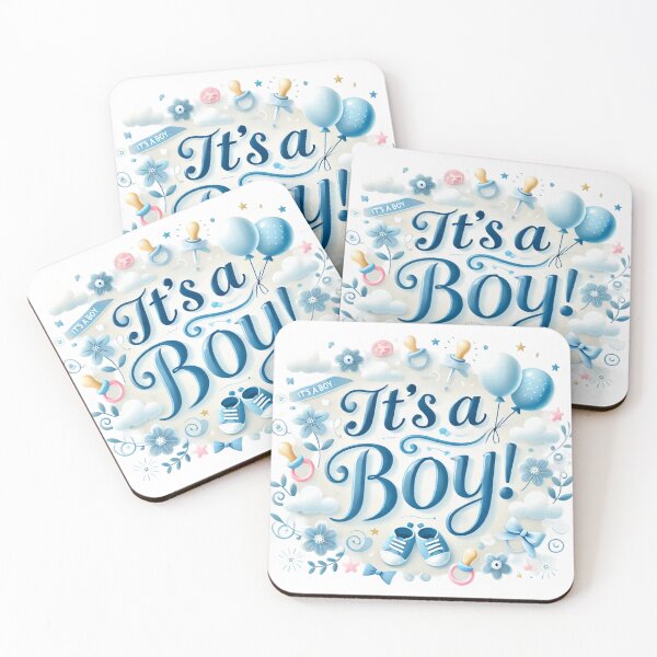 Item preview, It's a boy shirt, sticker, button, mug, designed and sold by JSapparel88.
